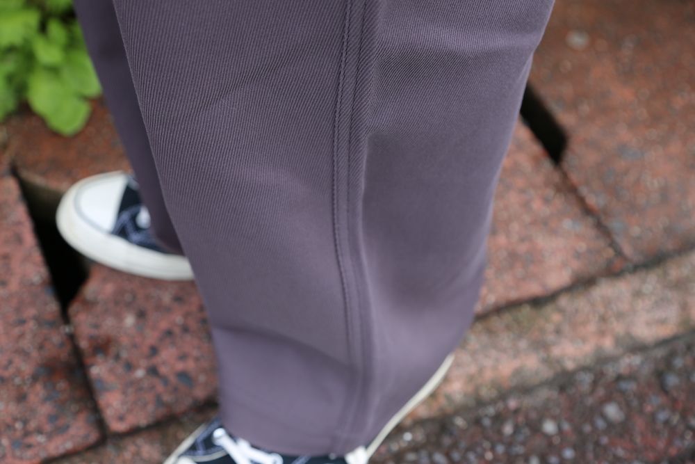 Graphpaper Hard Twill Belted Pants (GM203-40002B)GRAY