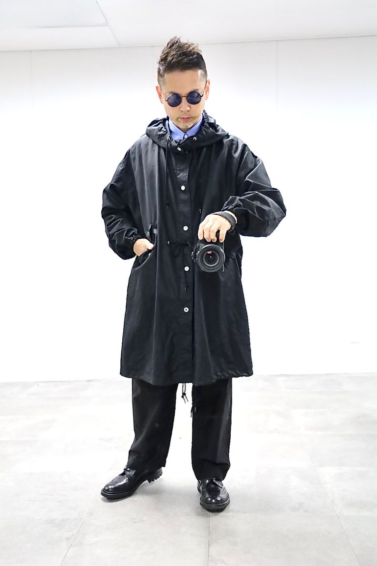 COMME des GARCONS HOMME 26SS 綿麻M-51モッズコートスタイル