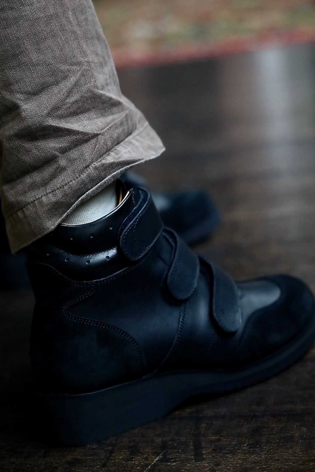 FOOTWORKS German Military Pilot Trainer Shoesスタイル