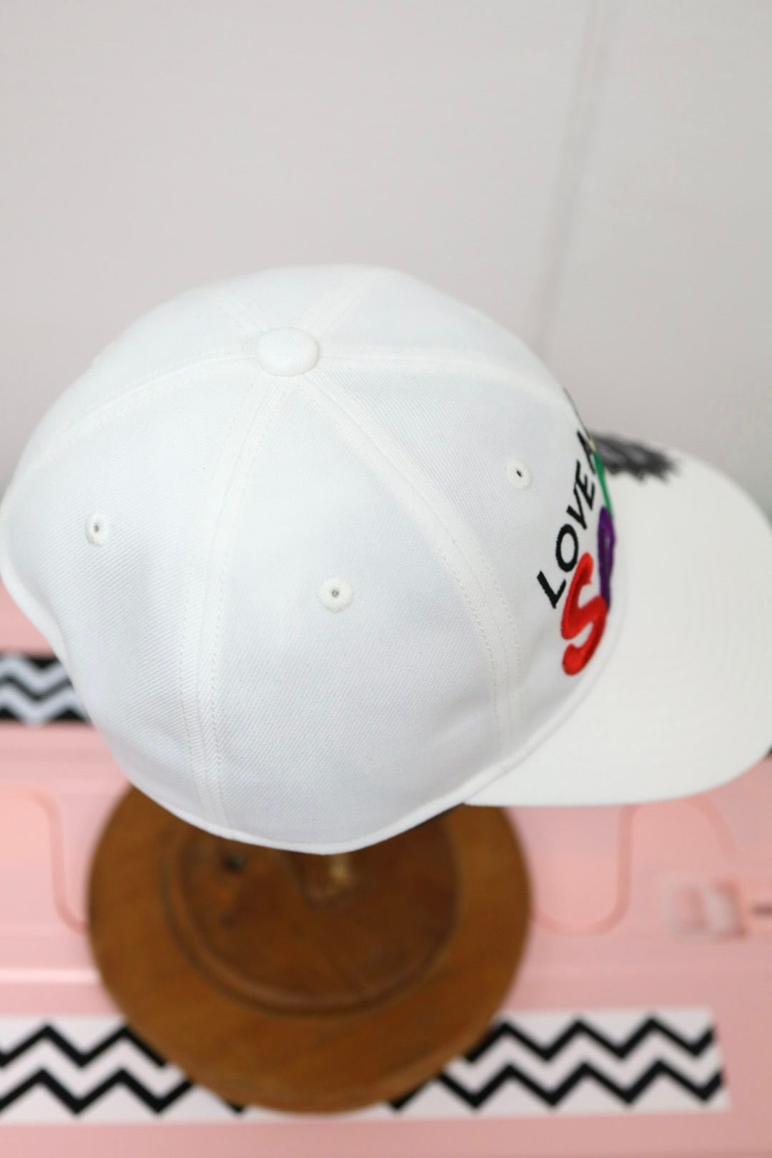 セントマイケル 26SS LOVE ALL_CAP(SM-MK8-0000-081)WHITE☆4月29日(水)新作発売！