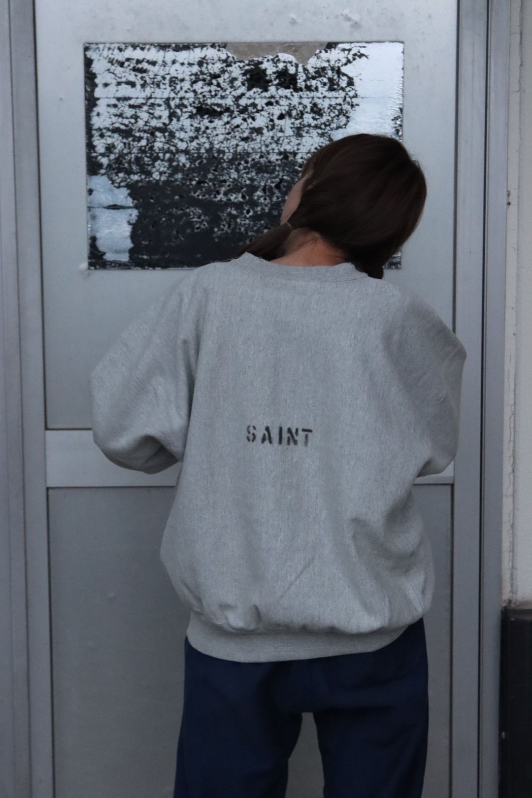 セントマイケル 新作CREW SWEAT STM style.2022.12.24