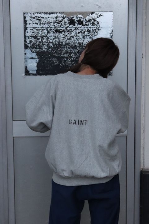 セントマイケル 新作CREW SWEAT STM style.2022.12.24