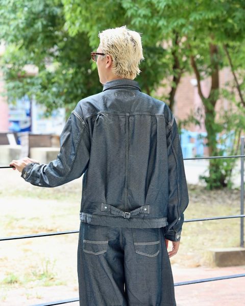 COMME des GARCONS HOMME エステルサージ 製品染デニムジャケット 9月4日(土)新作発売！