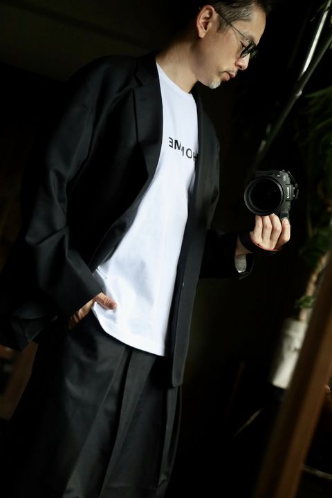 COMME des GARCONS HOMME ウールサージ2Bジャケットスタイル2024.8.15.
