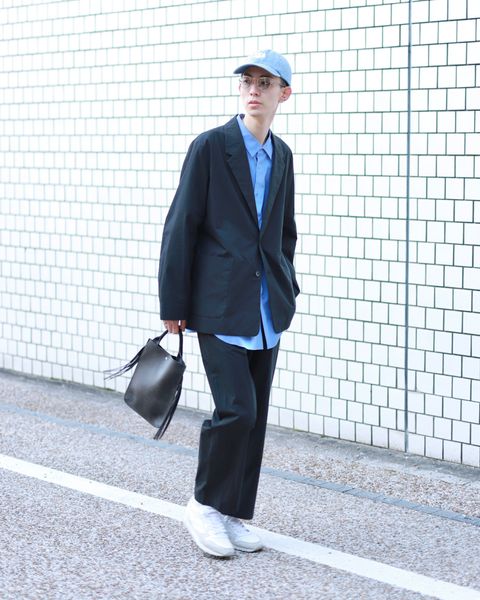 ATON エイトン 23SS COTTON TYPEWRITER TAILORED JACKETスタイル