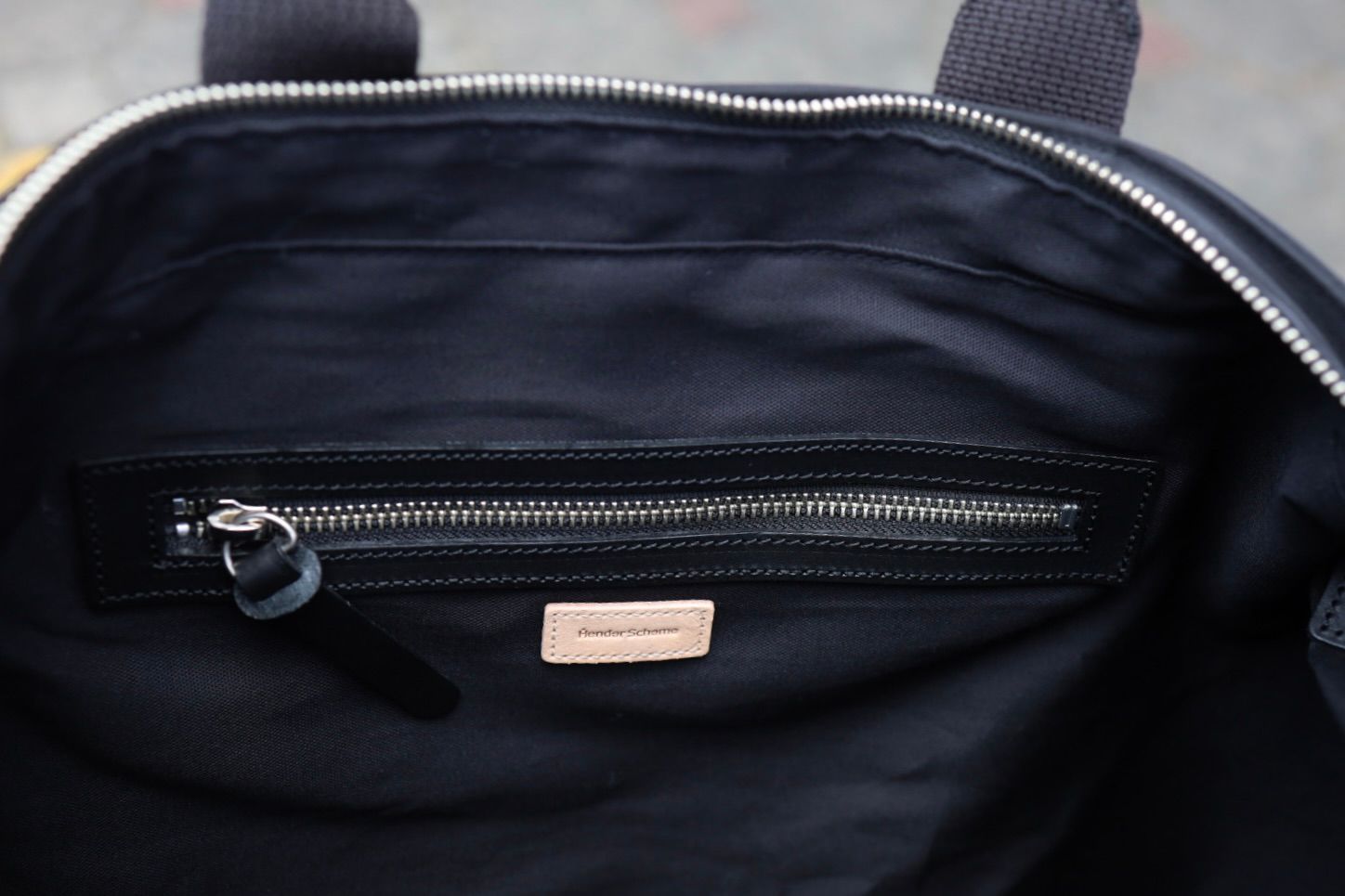 エンダースキーマ バッグ bracket bag(yv-b-brb)black