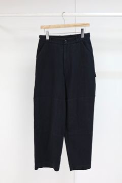 ブラームス 26SS Twist Gabardine Work Pants (BHS26S022)BlackNavy