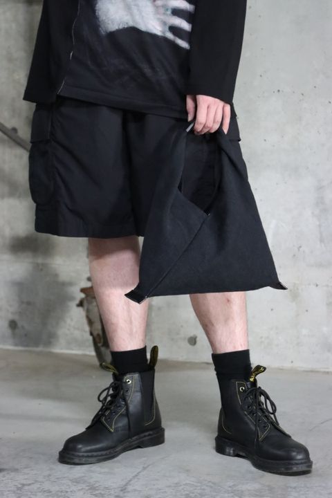 yohji yamamoto PRINT SWITCHING LONG SLEEVE style.2022.7.31