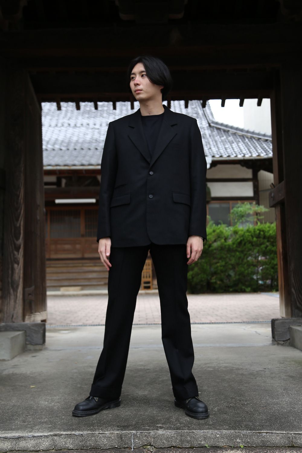 MATSUFUJI WOOL 2Button Tailored Jacket(M213-0101) style.2021.7.18