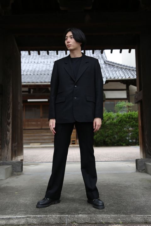 MATSUFUJI WOOL 2Button Tailored Jacket(M213-0101) style.2021.7.18.