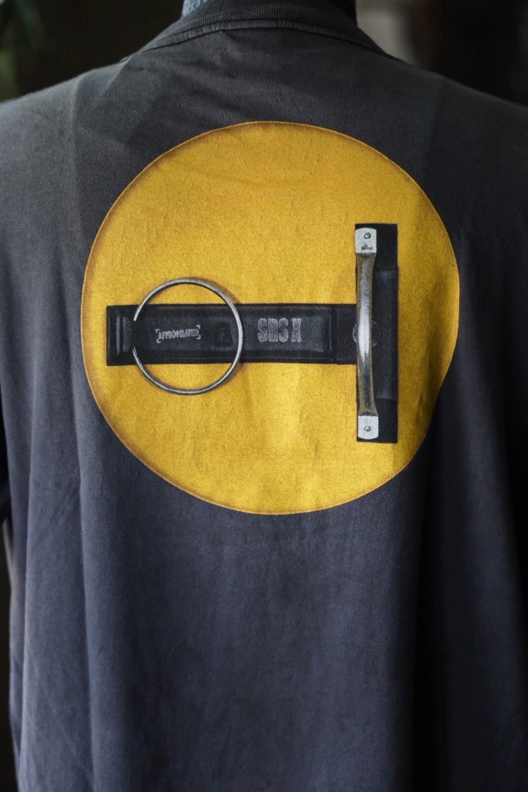 セントマイケル TシャツSMILE KLF_SS TEE(SM-HR1-0000-C01)BLACK