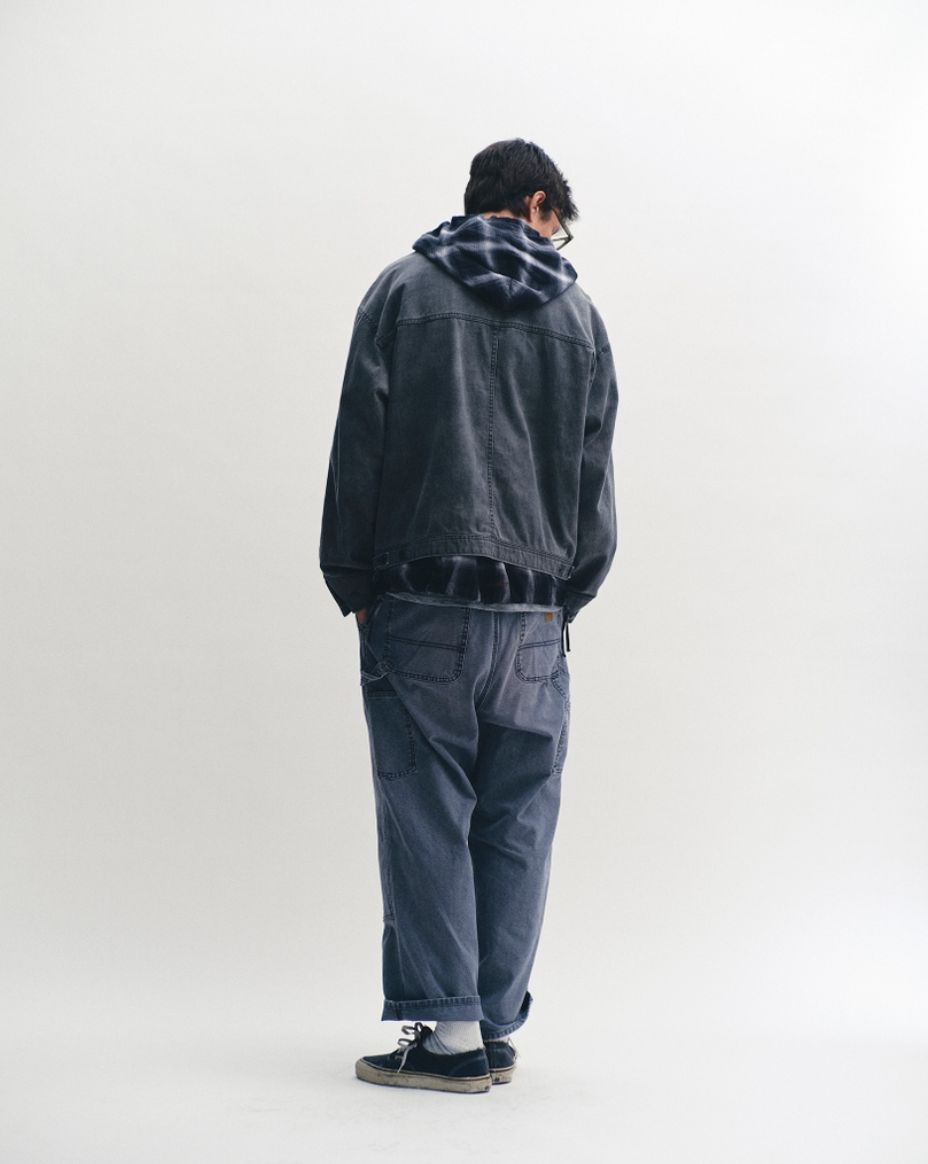 セダンオールパーパス 26SS Vintage Washed Double Knee Pants(SD26S-PT04)Grey☆3月7日(土)発売！