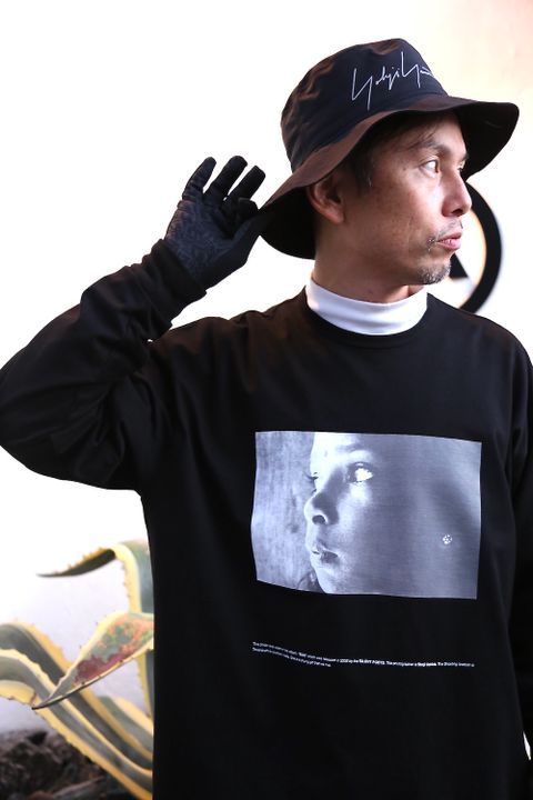 Graphpaper Poet Meets Dubwise for GP Jersey L/S Tee "SUN"BLACK style.2020.11.9.