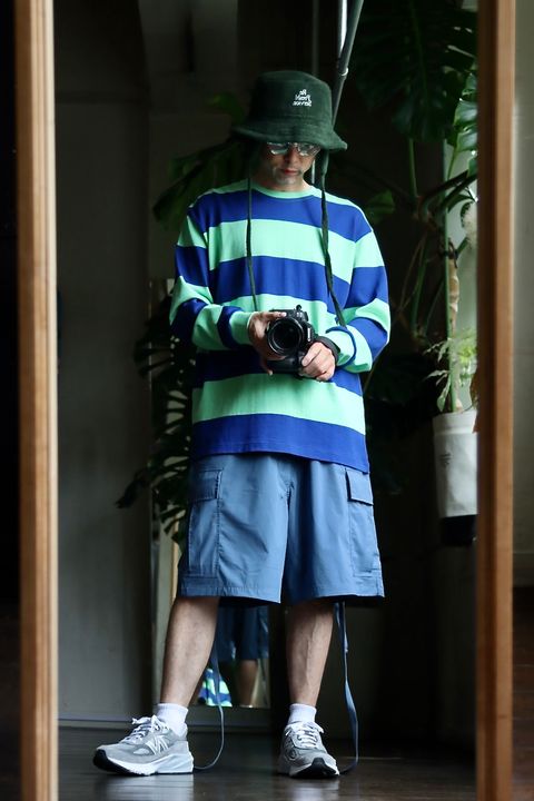 FreshService MICRO TYPEWRITER CARGO SHORTSスタイル