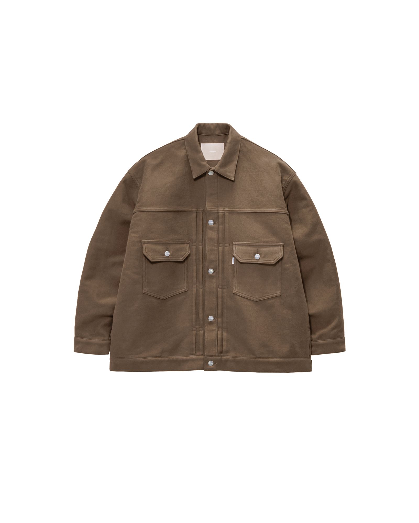 グラフペーパー Cotton Double Serge Jacket(GM263-20450)BROWN☆8月8日(土)発売！
