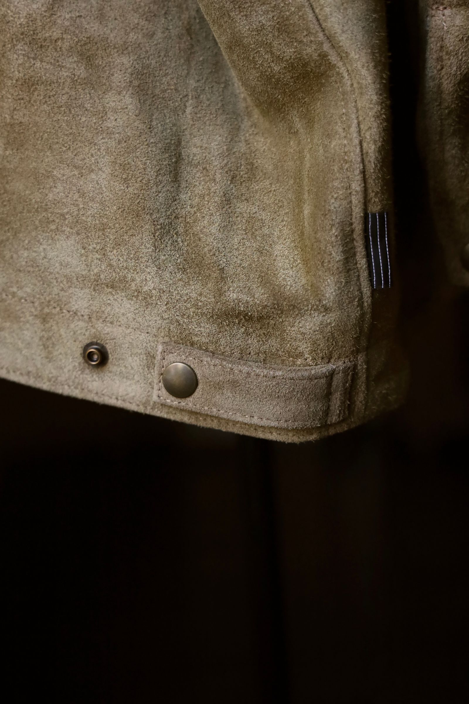 S.F.C 24FW エスエフシーSFC SUEDE CRAFT JACKET(SFCFW24J01)Camel