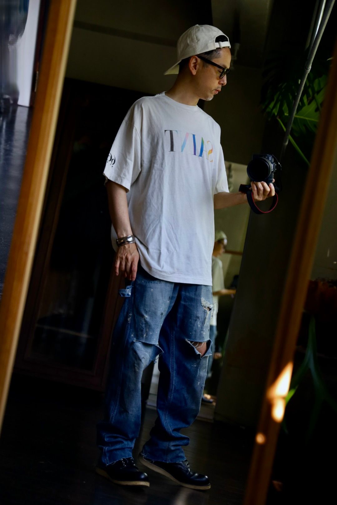 セントマイケル24AW SECRET CAP(SM-YS1-0000-078)WHITE☆9月28日(土)10:00発売！