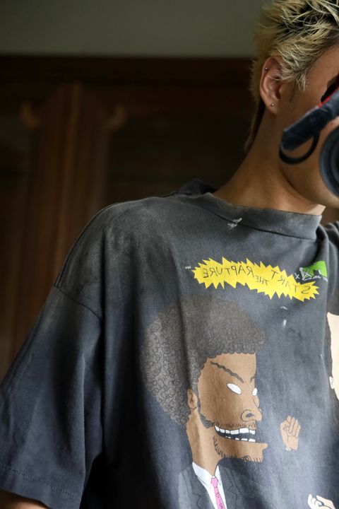 セントマイケル RAPTURE SS TEE MARK スタイル