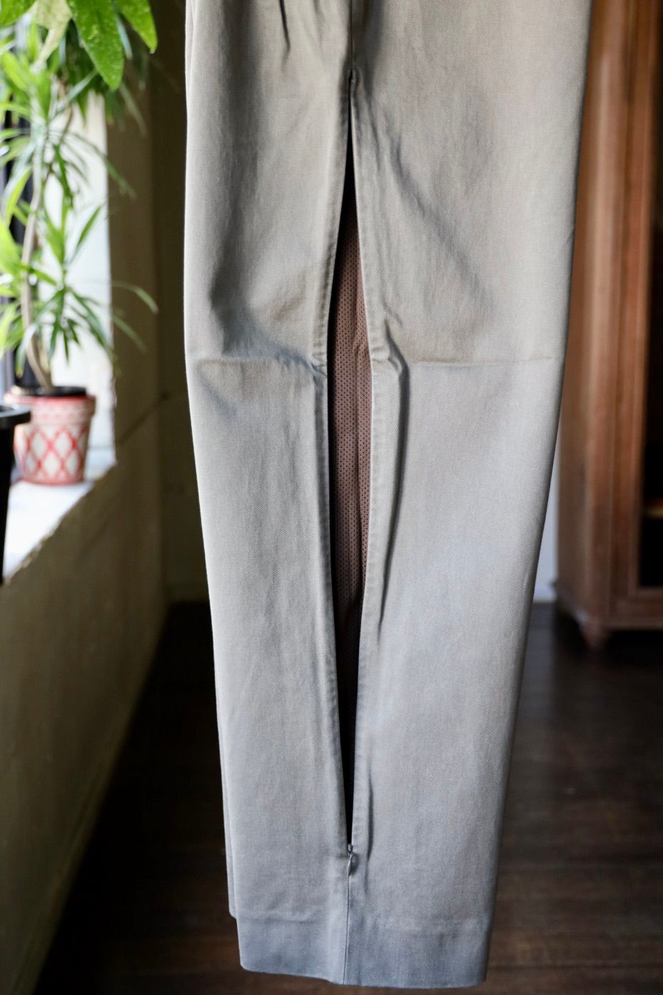 セダンオールパーパス FW25 Ventilation Chino Slacks(SD25F-PT04) Olive Grey