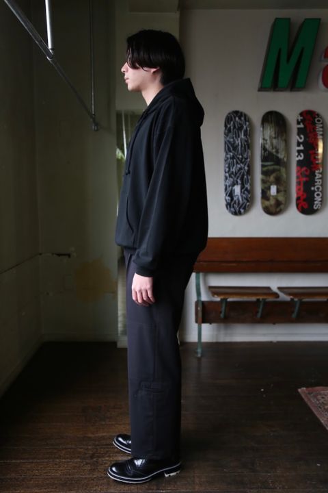 MATSUFUJI Modified Farmers Trousers(M211-0401)"BLACK" style.2021.1.22.