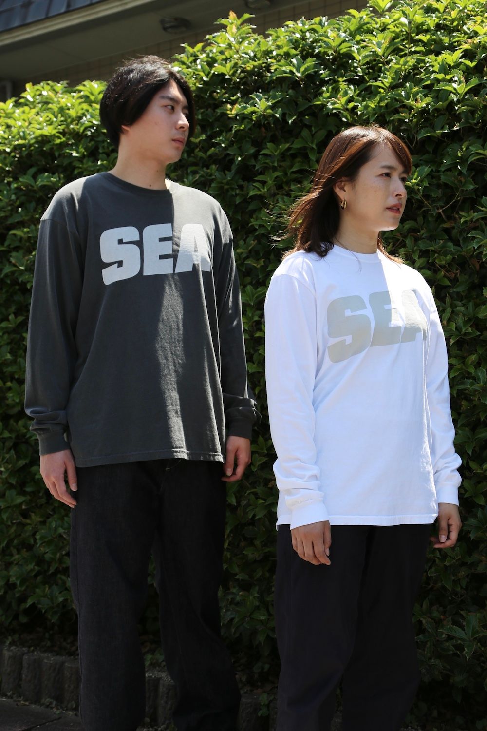 WIND AND SEA SEA (sea-alive) L/S T-SHIRT style. 2021.05.30.
