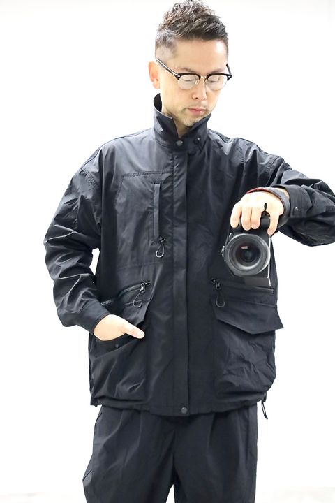 COMME des GARCONS HOMME 26SS エステルウェザージャケットスタイル