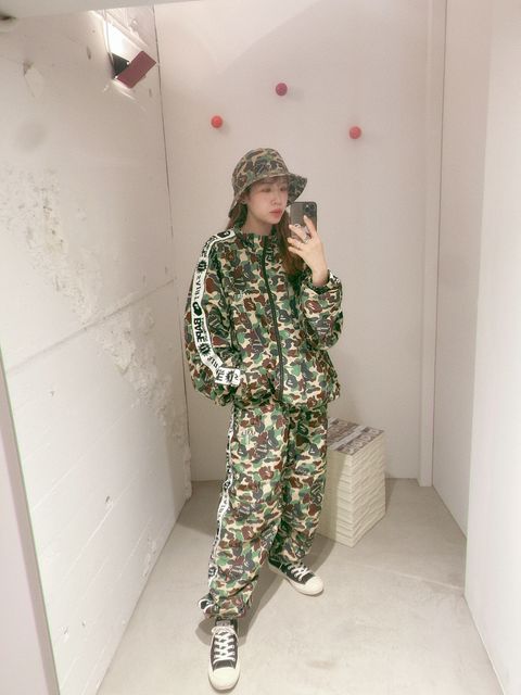 セントマイケル 新作BAPE JACKET&BAPE PANTS style.2024.4.27