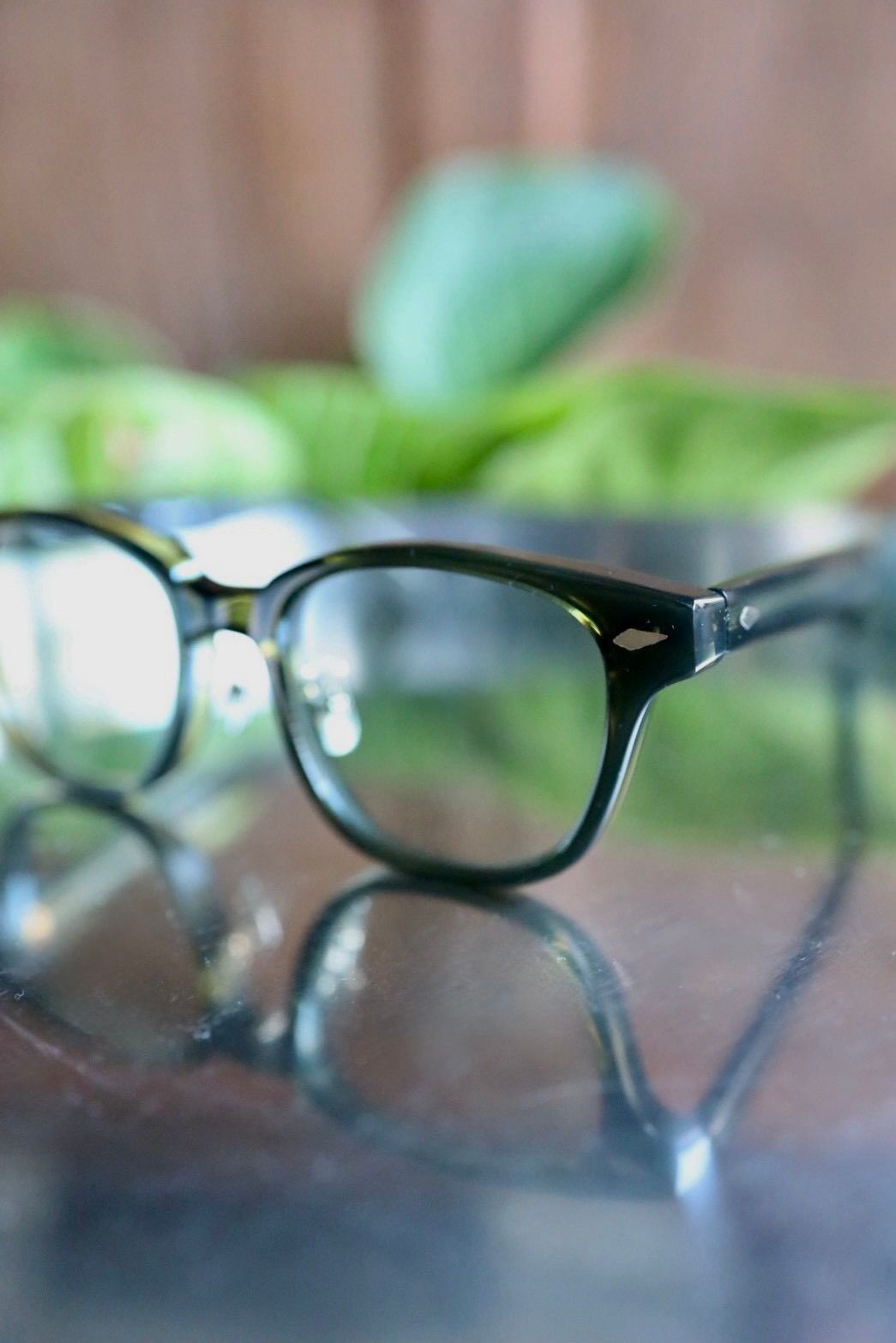 ノチノオプティカル "SANSUI FR" #5.CREAR SMOKE OLIVE× GREY GREEN to DARK GREY (調光モデル)☆11月22日(土)再入荷！