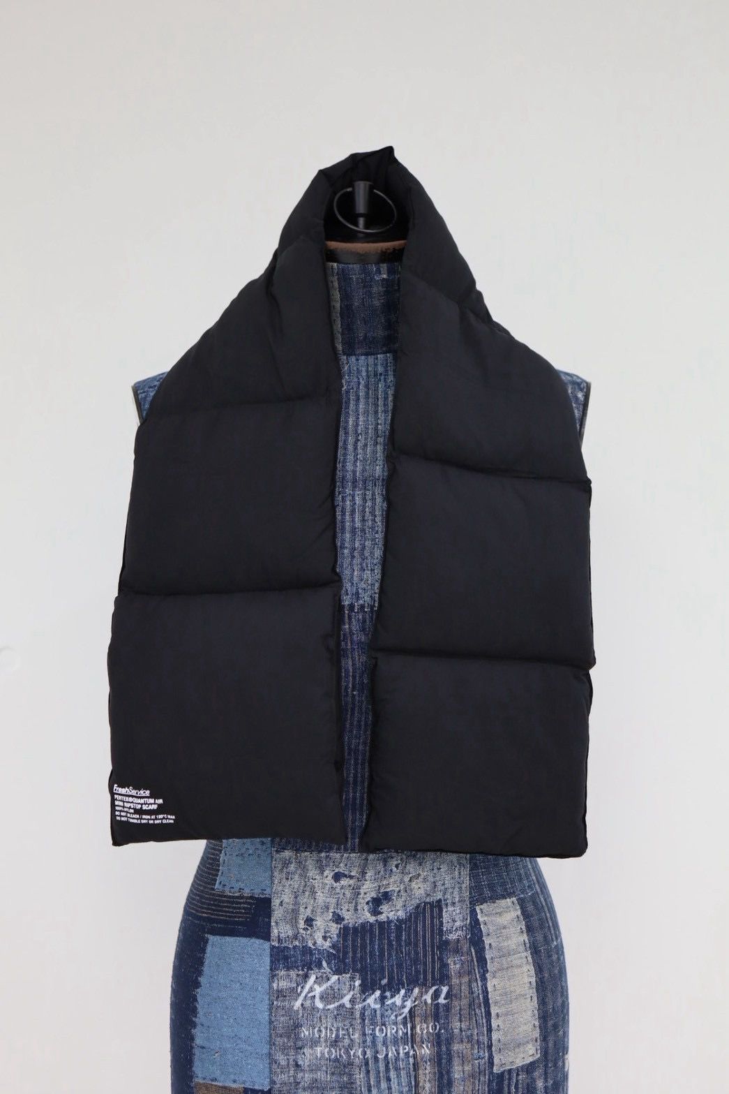 フレッシュサービス 26AW  PERTEX® QUANTUM AIR MINI RIPSTOP SCARF(FSP263-90312)BLACK☆10月10日(土)新作発売！