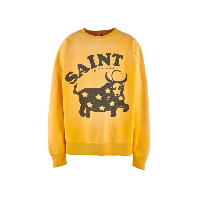 SAINT M×××××× - セントマイケル 23AWスウェットCOW CRW N SWT(SM-A23 