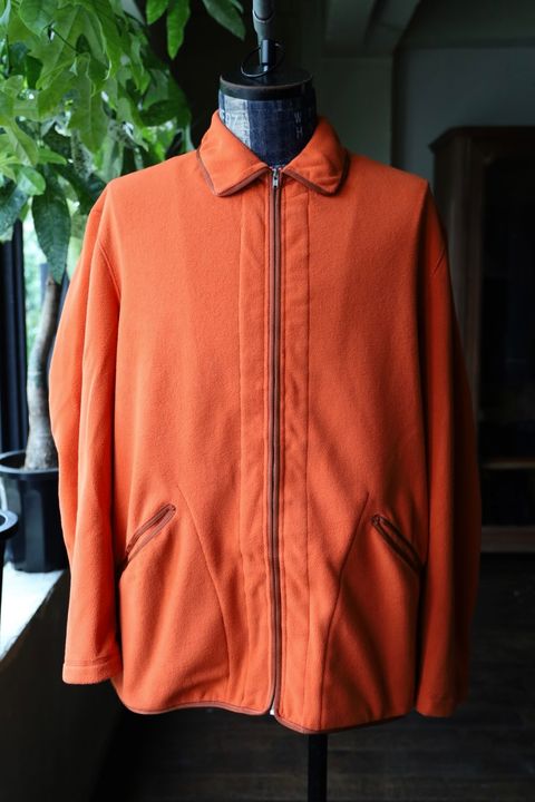 ファウンダ 25AW FLEECE ZIP BLOUSON(015FD252018)ORANGE⭐︎9月13日(土)新作発売！