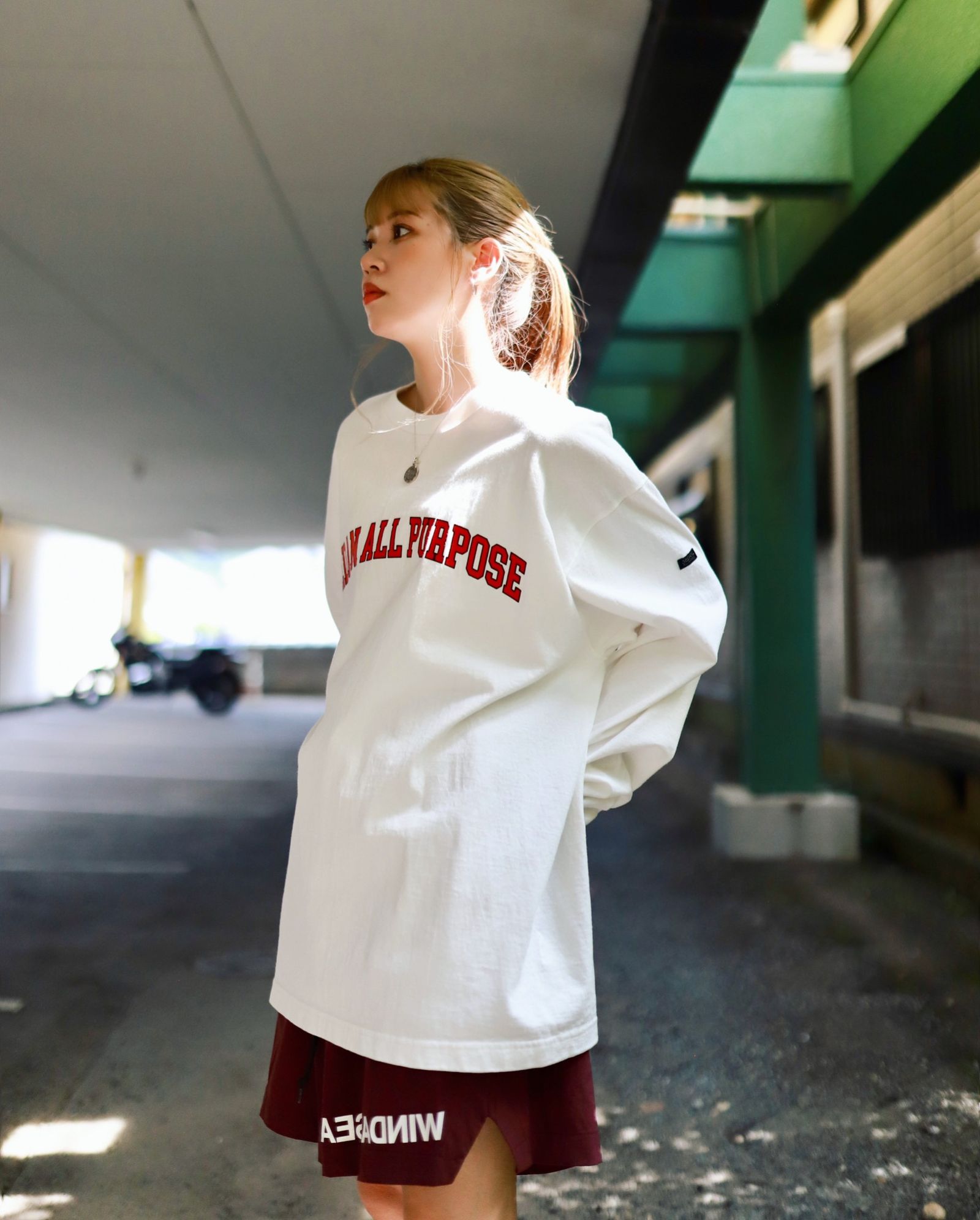 SEDAN ALL-PURPOSE 新作Arch Logo L/S Tee style.2023.7.29