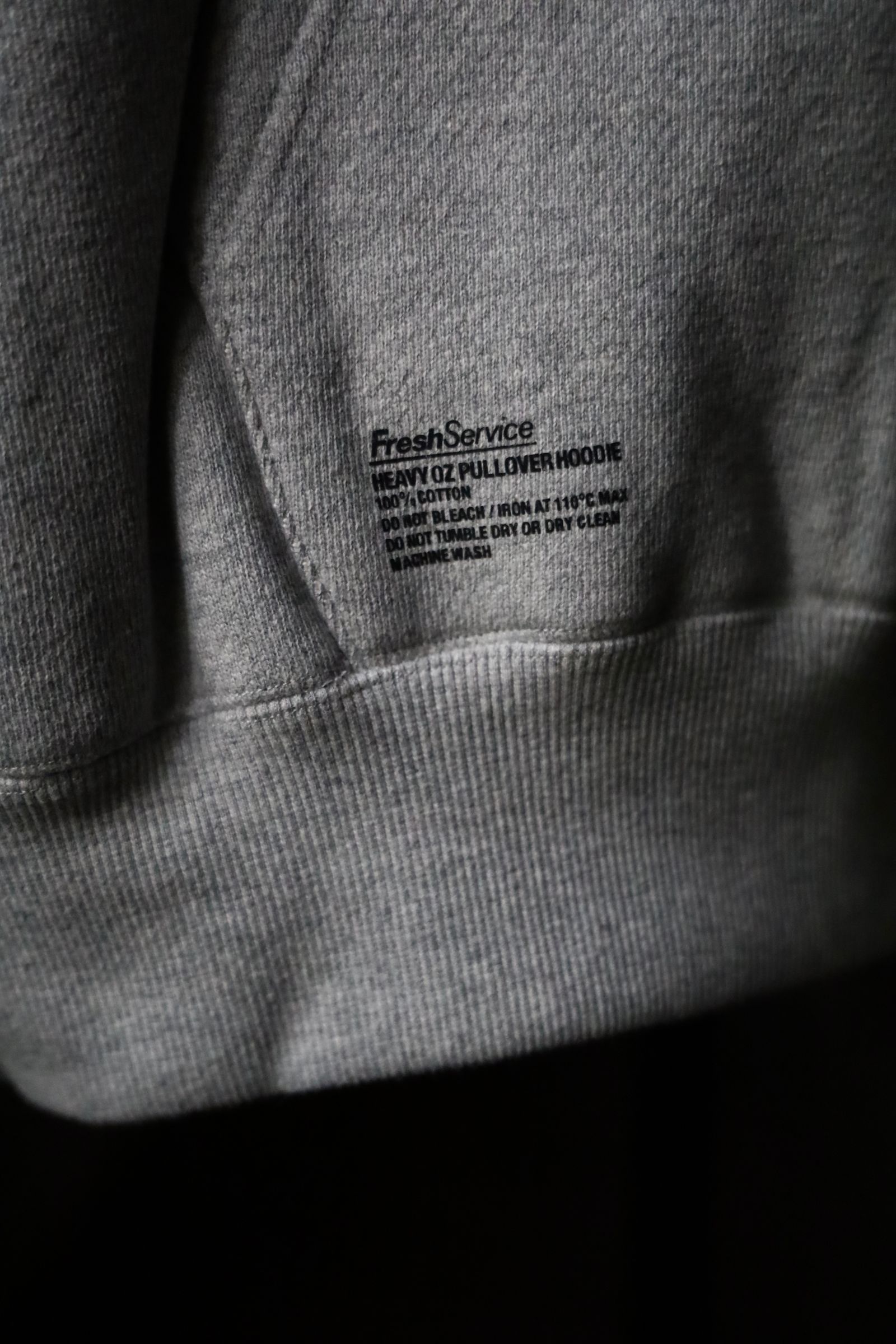 フレッシュサービス HEAVY OZ  PULLOVER HOODIE(FSC244-70161)H.GRAY