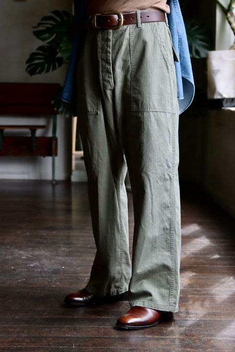 CIOTA 22AW ヘリンボンベイカーパンツスタイル.2022.9.2.