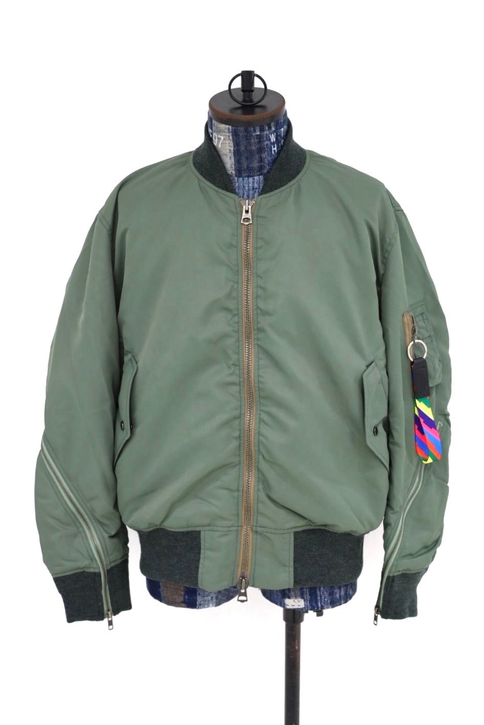 イズネス26AW Bomber Jacket(26AW_32_1008AWJK01)KHAKI☆9月19日(土)発売！