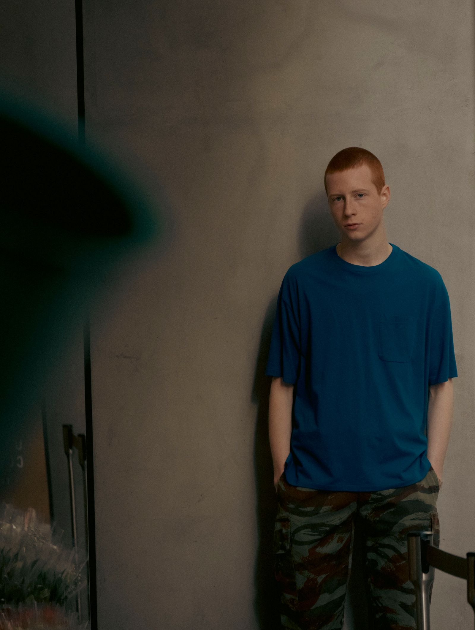 ファウンダ 25SS POCKET T SHIRT(015FD251017)BLUE
