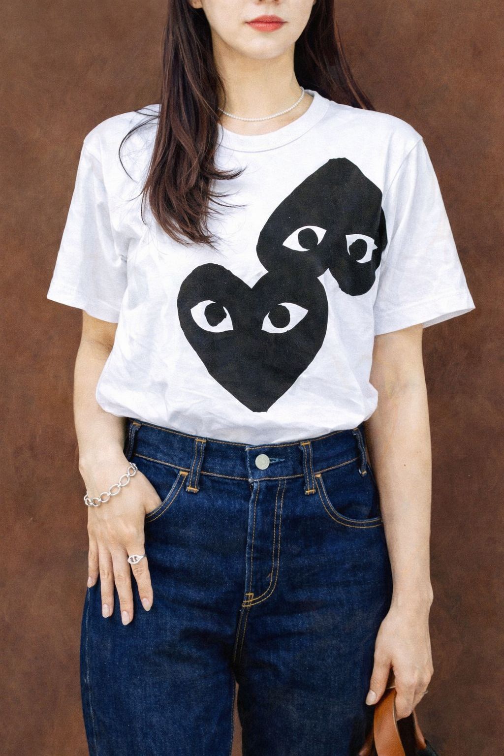 プレイコムデギャルソン BLACKハートロゴTシャツ (BLACK)7月2日(木)再入荷！