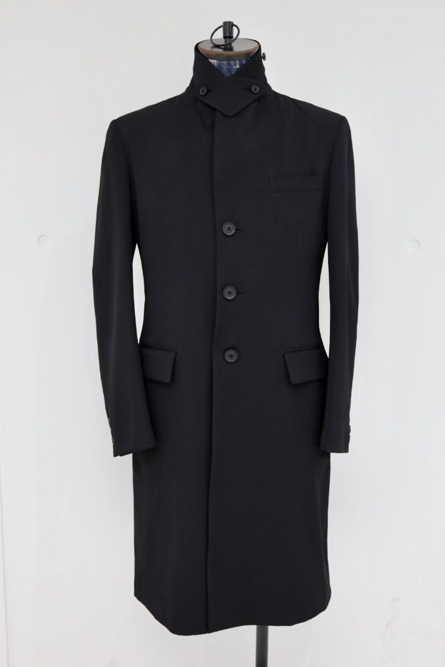 Yohji Yamamoto REGULATION GABARDINE DOCTOR'S JACKET(HK-J03-140-1)BLACK☆12月5日(金)新作発売！