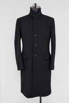 Yohji Yamamoto REGULATION GABARDINE DOCTOR'S JACKET(HK-J03-140-1)BLACK☆12月5日(金)新作発売！