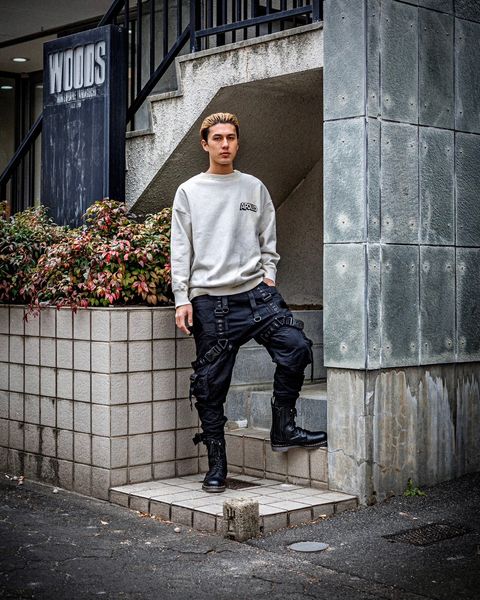 BOWWOW SKETCH APOLLO SWEATSHIRTS スタイル