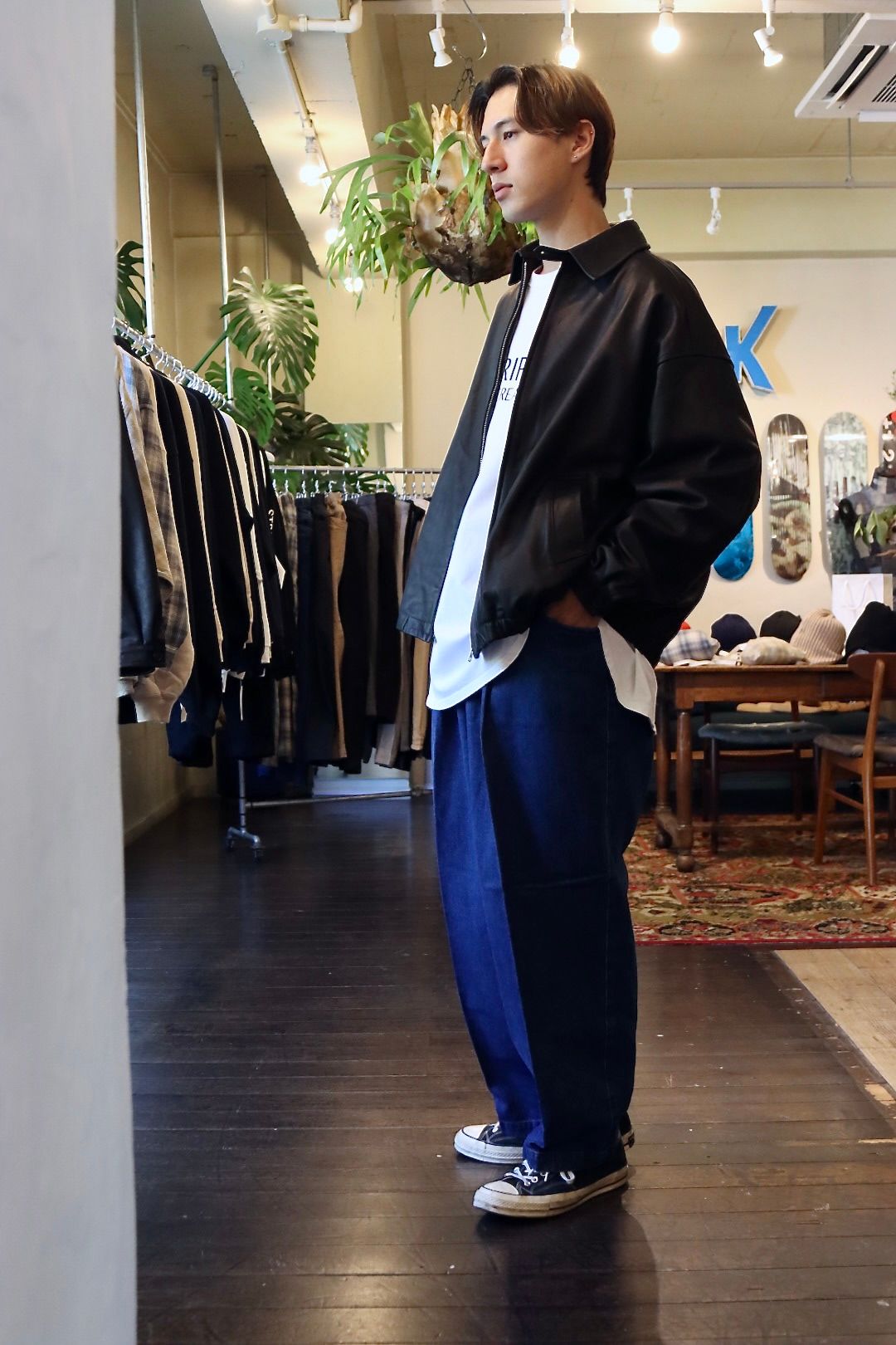 S.F.C 23FW LEATHER BIG JACKETスタイル | 3823 | mark S.F.C 23FW LEATHER BIG JACKETスタイル | 3823 | mark