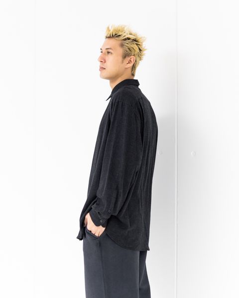 A.PRESSE Wool Regular Collar Shirt 9月27日(土)新作発売！