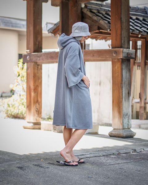 FreshService FLEECE SAUNA PONCHO(GRAY)9月28日(土)新作初売！