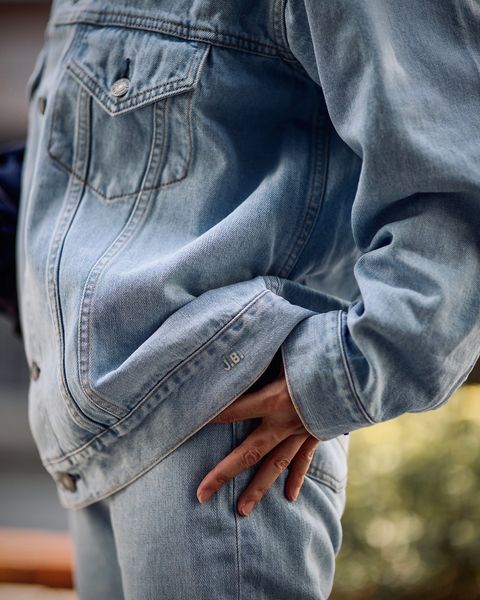J.B. ATTIRE Paris jean jacket×Paris denim style 2024.07.25