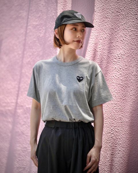 PLAY COMME des GARCONS  ワンポイントTシャツ style.2024.06.18