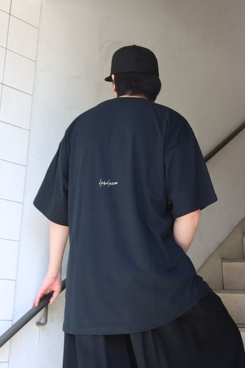 Yohji Yamamoto×New Era CROW PRINT OVERSIZED PERFORMANCE S/S TEE style.2022.4.12.