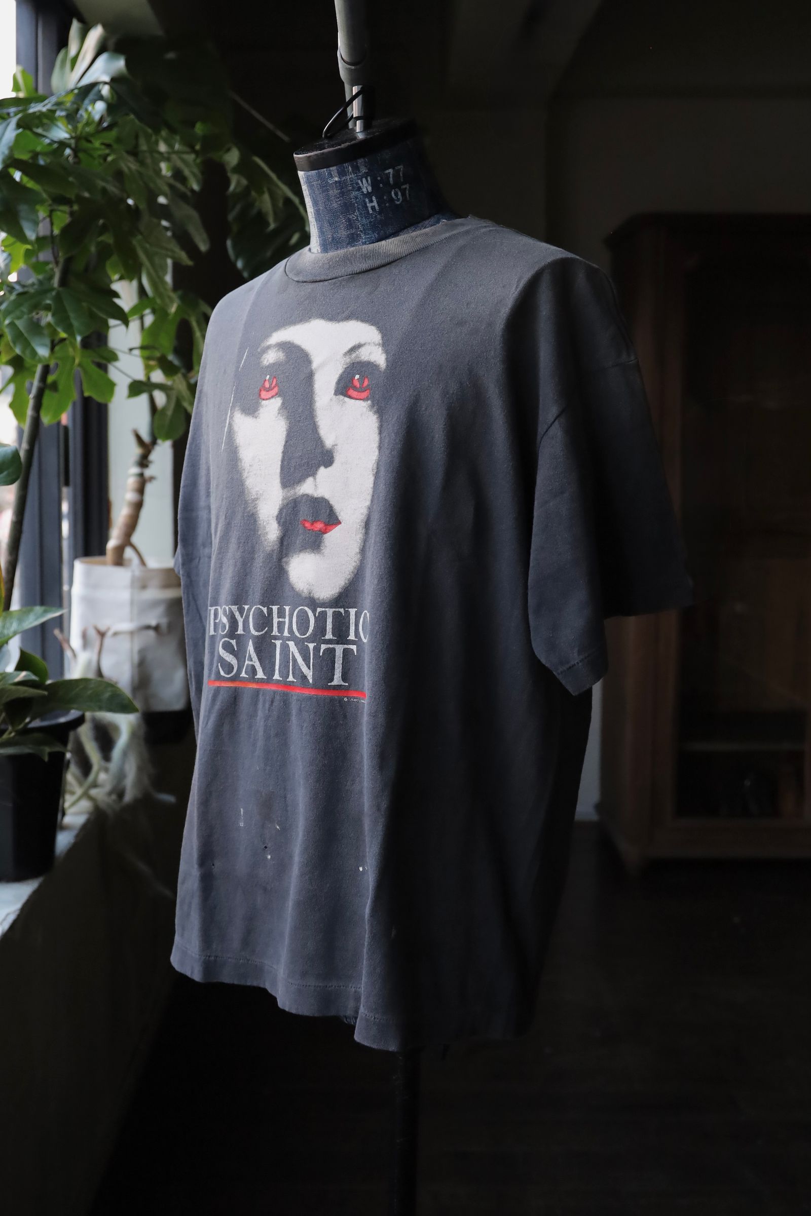 セントマイケル25SS  PSYCHOTIC SNT SS TEE (SM-HR8-0000-004)BLACK