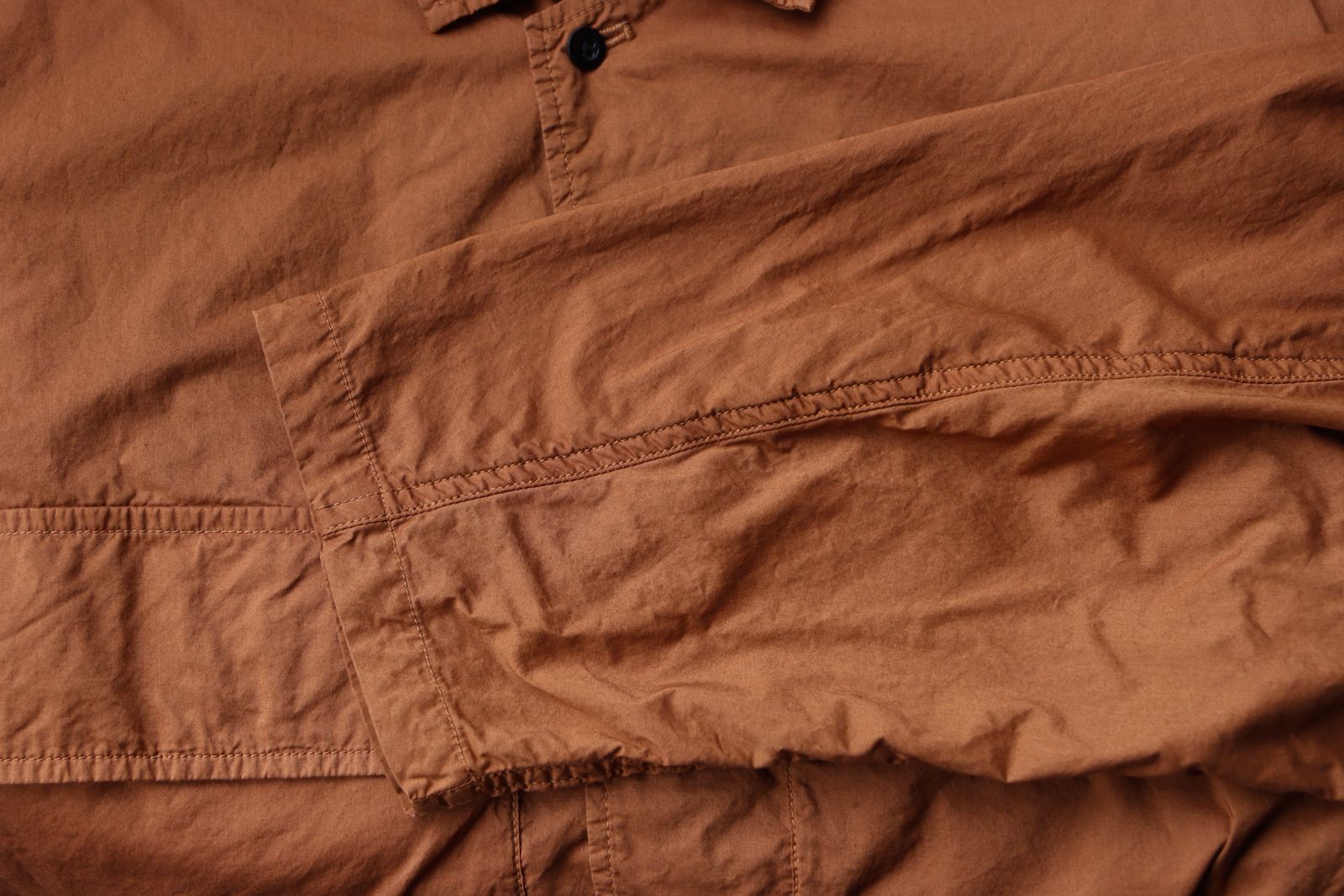 グラフペーパー  25SS Garment Dyed Typewriter Fatigue Shirt(GM251-50091C)BROWN☆3月8日(土)発売！
