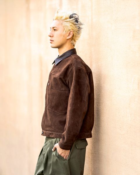 A.PRESSE Vintage Suede Leather 1st Type Jacket 新作発売！