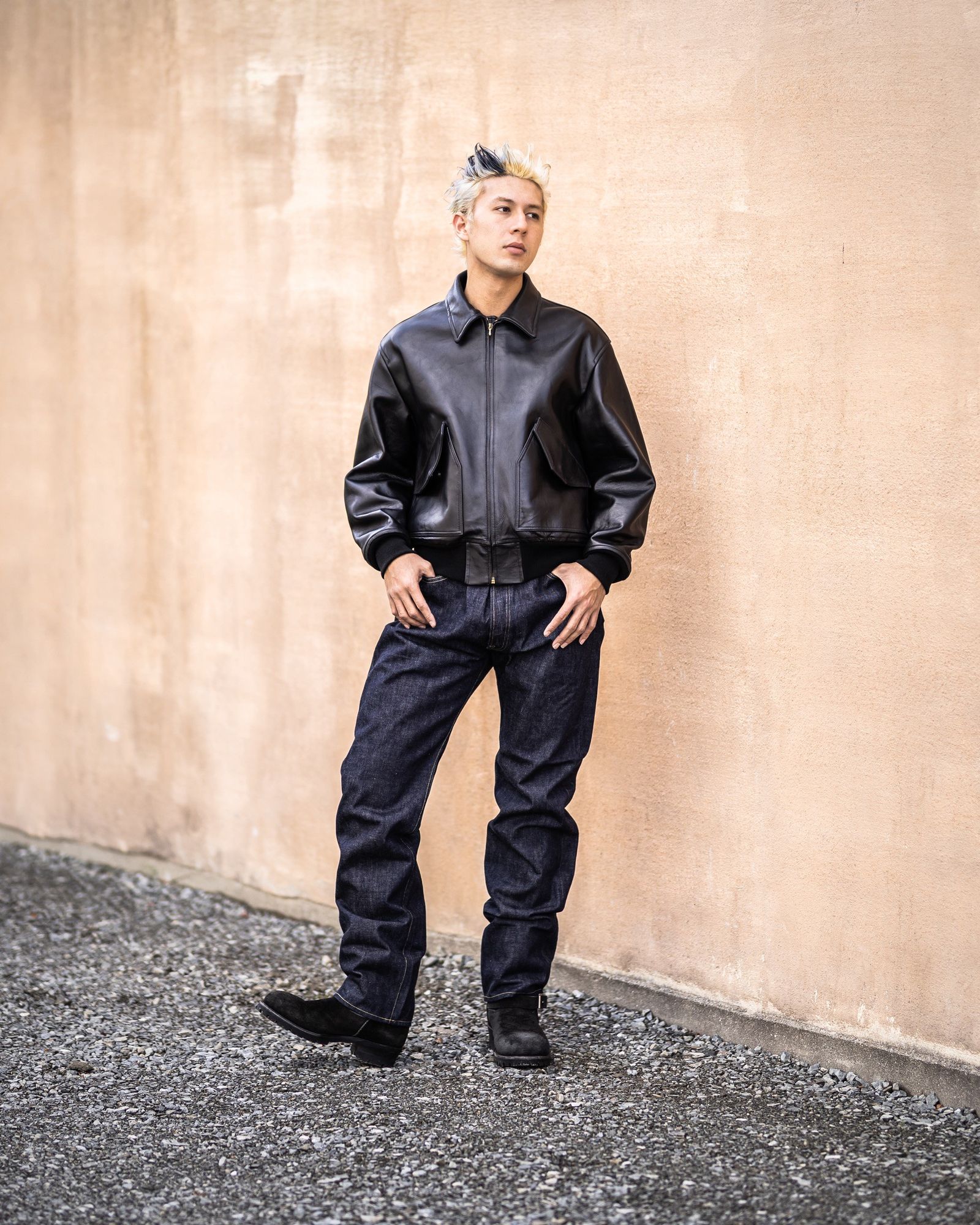 A.PRESSE Leather CWU-45 Flight Jacket 新作発売！